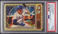 JUAN SOTO 1/1 2025 BOWMAN ANIME #BA23 CHROME SUPERFRACTOR 1/1 PSA 7 1ST YR METS