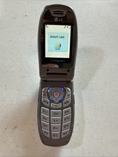 LG L1400 Vintage Flip Phone Cingular Used Untested