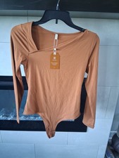 Womans Size Small Brownish Bodysuit NWT