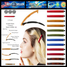 12pcs Hair Barrettes Set for Women and Girls, Hair Clips for Thick Thin Fine Hai