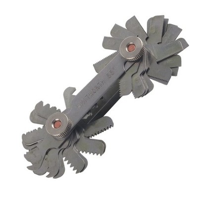52pcs Stainless Steel Thread Pitch Gauges Metric & Imperial Screw Measuring Tool