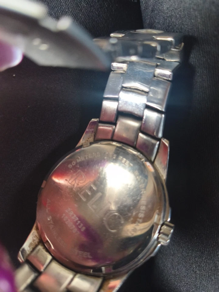 Relógio masculino relíquia dia/data ZR77138 pulseira de aço inoxidável - Imagem 2 de 2