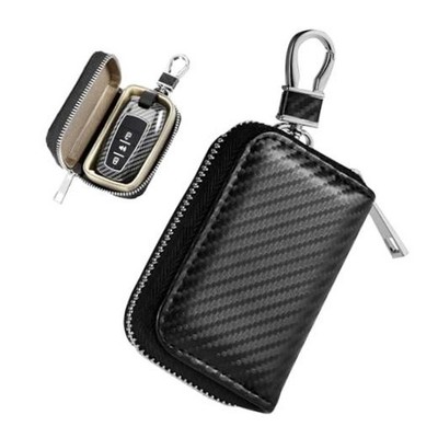 Sun Walker Faraday Bag for Car Keys, Anti-Theft Carbon Fiber Key Fob Protector