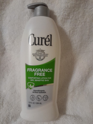 Curel FRAGRANCE FREE, Hand and Body Moisturizer for Dry SENSITIVE Skin- 13 OZ