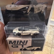 MINI GT McLaren 720S LBWorks The Boring Concept 1:64 White/Black Unopened