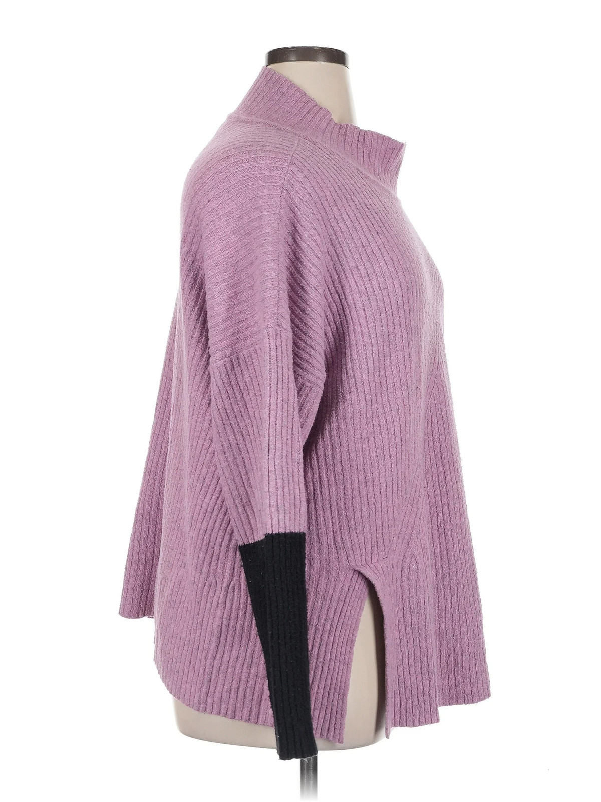Nic + Zoe Women Purple Turtleneck Sweater XL - image 3