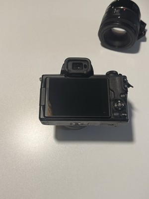 Canon EOS M50 Mark II 24.1MP Mirrorless Camera - Black (EF-M 15 Canon EOS M50 Mark II 24.1MP Mirrorless Camera - Black (EF-M 15