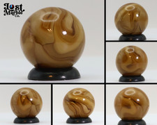 5/8" Swirl Marble Butterscotch MINT