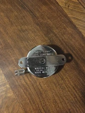 Vintage Lummis Key-Bak Retractable-Recoil Key Chain with Belt Clip Heavy Duty