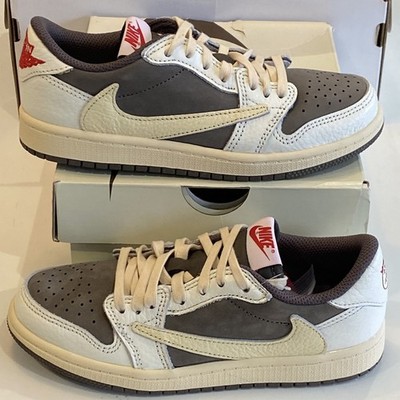 Air Jordan 1 Low OG SP X Travis Scott Reverse Mocha (PS) Größe UK 1 / DO5442-162