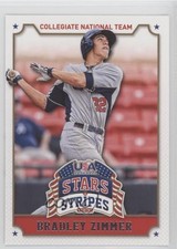 2015 Panini Stars and Stripes Bradley Zimmer #15 1u6