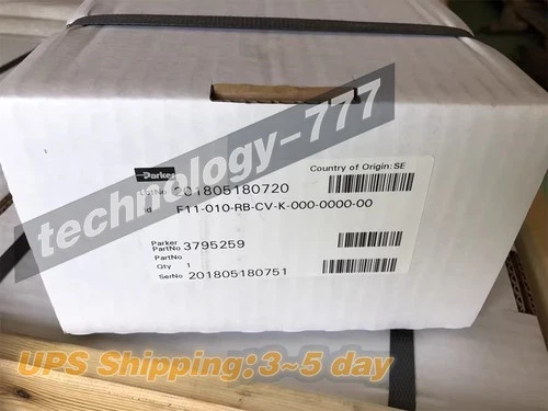 NEW Parker 3795259 F11-010-RB-CV-K-000-000-00 Plunger Pump 