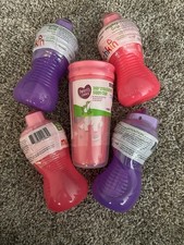 NEW Toddler Girl Plastic Sippy Cup Bundle
