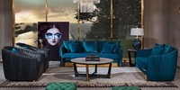 Designer MöBel Sofa Coch 3 Sitzer Polster Sofas Wohnzimmer Couchen Dreisitzer