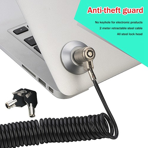 Laptop Computer Lock Laptop Lock -Theft Lock Universal Retractable Spring2207 - Bild 4 von 6