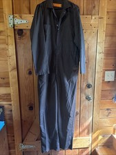 Vintage Red Kap Long Sleeve Coveralls Dark Brown 42-Long USA UNWO