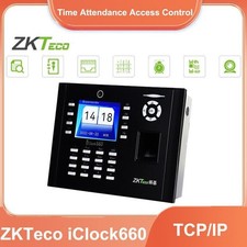 ZKTeco iClock660 8K User Camera Fingerprint Time Attendance  Access Control New