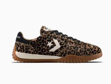 SIZE 8.5 MENS / 10 WOMENS - Converse Run Star Trainer Leopard Pony Hair A19273C