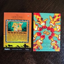 SkyBox - Disney's The Lion King Series 2 - The Fine Art of Eating Bugs #142, #97