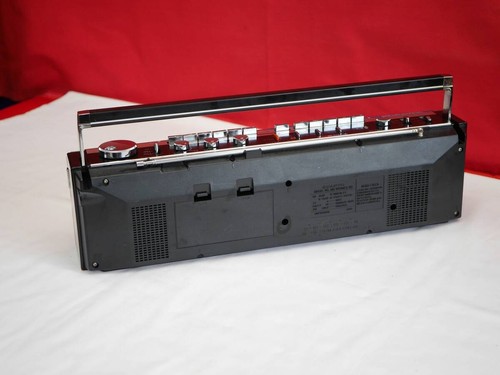 SANYO MR-WU4MK II FM/AM Stereo Double Radio Cassette Recorder Working Japan F/S - Picture 8 of 10