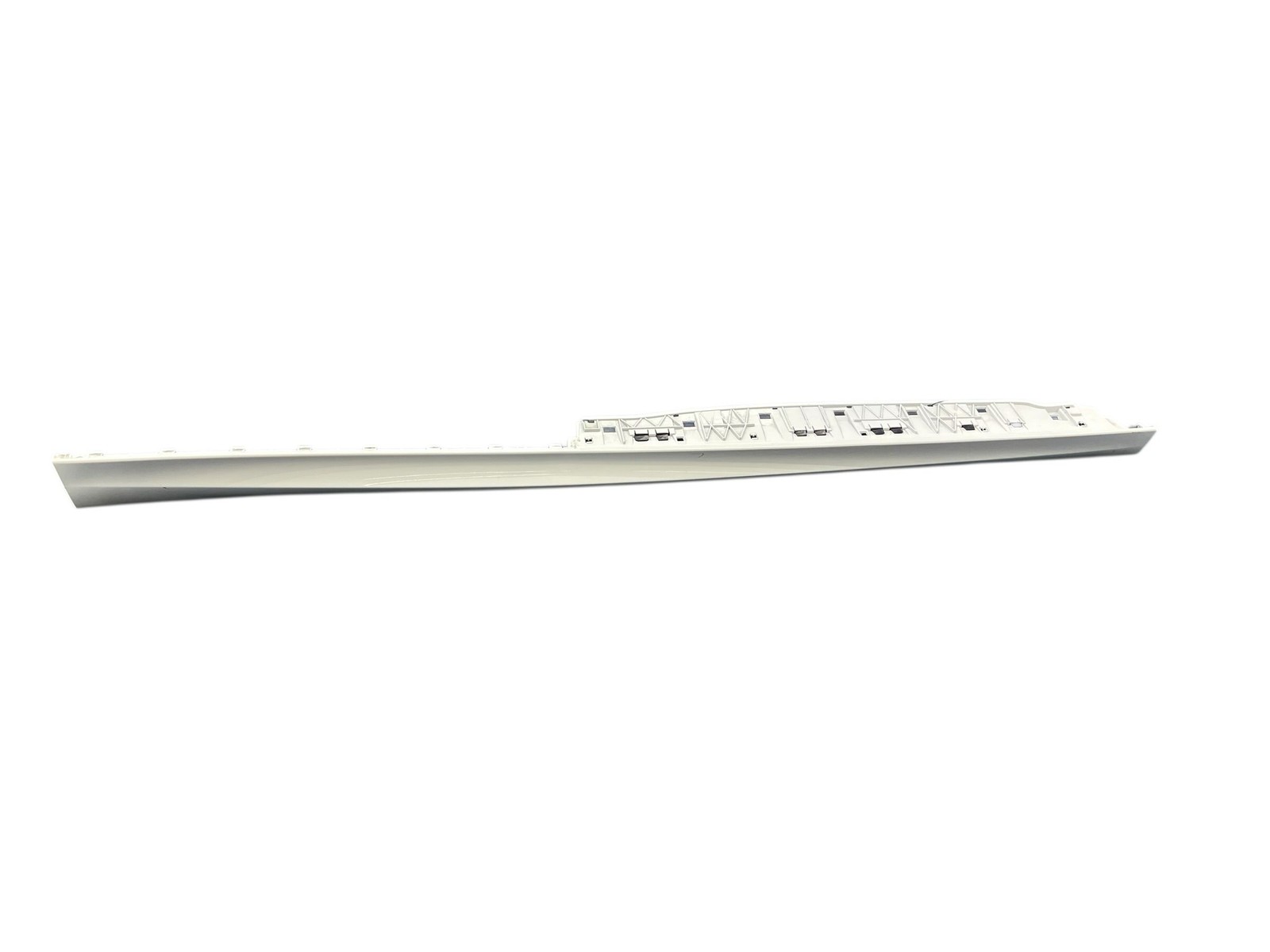 2010-2015 Audi R8 v10 Right Side Skirt Rocker Panel Moulding Ibis White (T9PA)