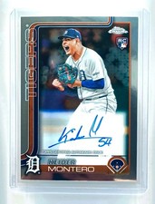 Keidero Montero Auto Rookie Topps Chrome Refractor 50 Autograph 10 Rc 25