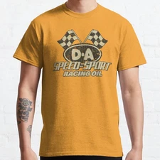 D A Speed Sport Racing Oil 1961 Classic T Shirt