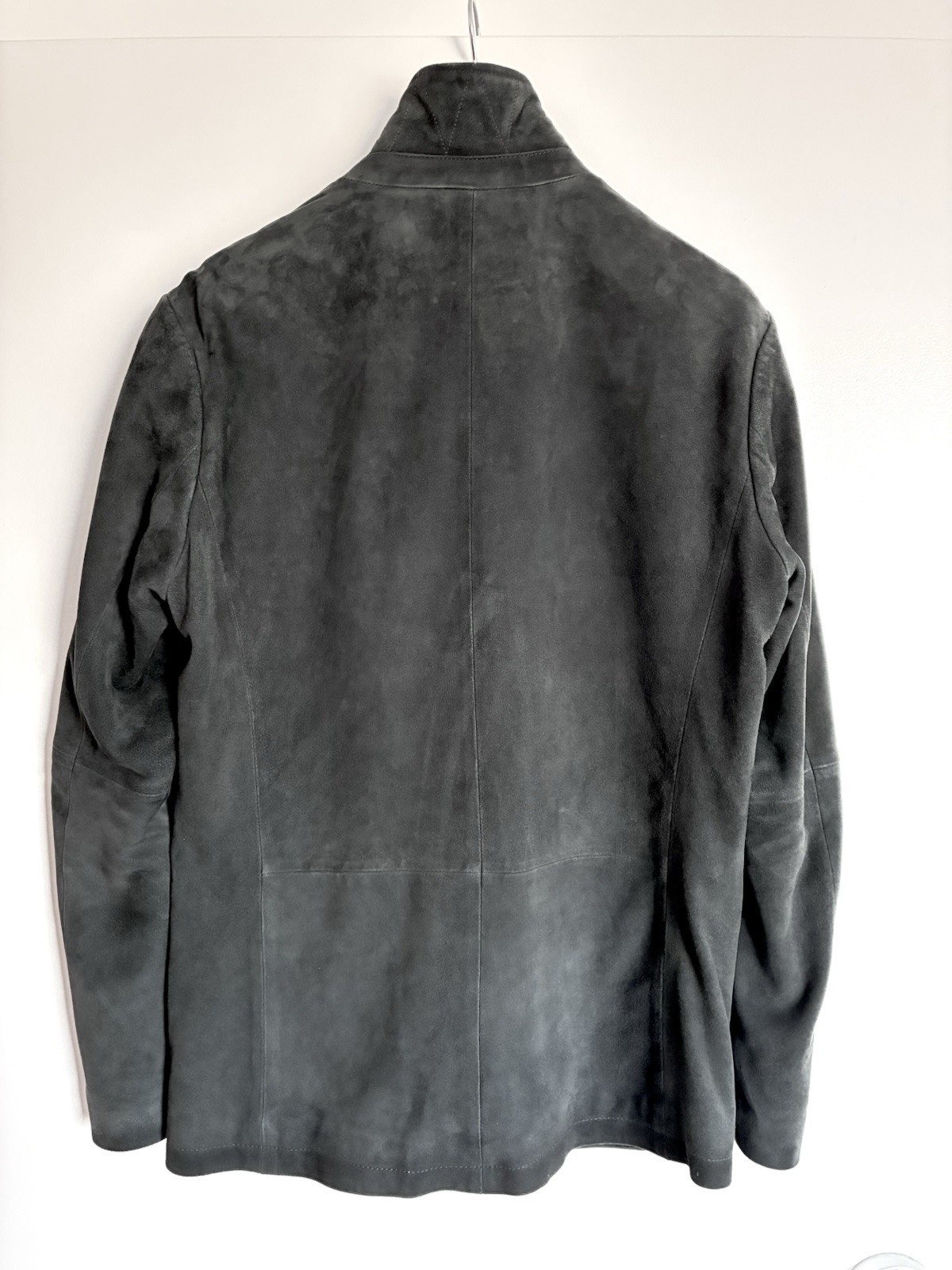 JOHN VARVATOS, Gray Suede Blazer / Jacket, 42, Excellent Condition - second product detail image