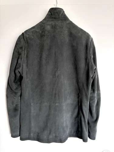 JOHN VARVATOS, Gray Suede Blazer / Jacket, 42, Excellent Condition image 2