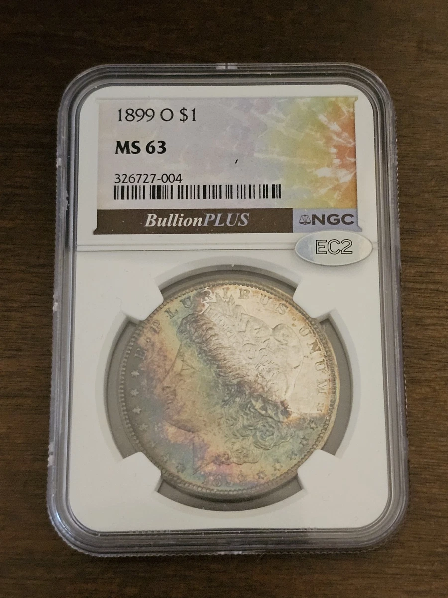 MS 63 Graded 1899 Year Morgan US Dollars (1878-1921) for sale | eBay
