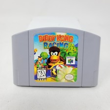 Diddy Kong Racing N64 (Nintendo 64, 1997) Authentic Tested Working