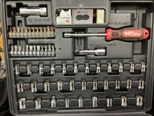 107 PIECE SOCKET SET, HYPER TOUGH, MODEL: 8UJ0003G