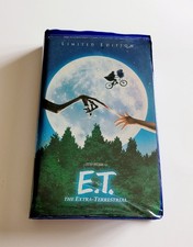 E.T. The Extra-Terrestrial VHS, 2002, 20th Anniversary Limited Edition...