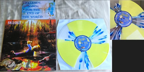 Fallout 3 + 4 More Songs For The End Of The World Vinyl Soundtrack LP Color NEW!