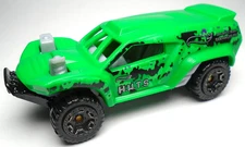 2024 HOT WHEELS SUPER RIGS DUNE CRUSHER H.W.T.S. GREEN 1:64 DIECAST 2 7/8" CAR