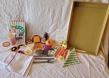 Melissa  Doug Wood Star Diner Restaurant Pretend Play Replacement Pieces Tray