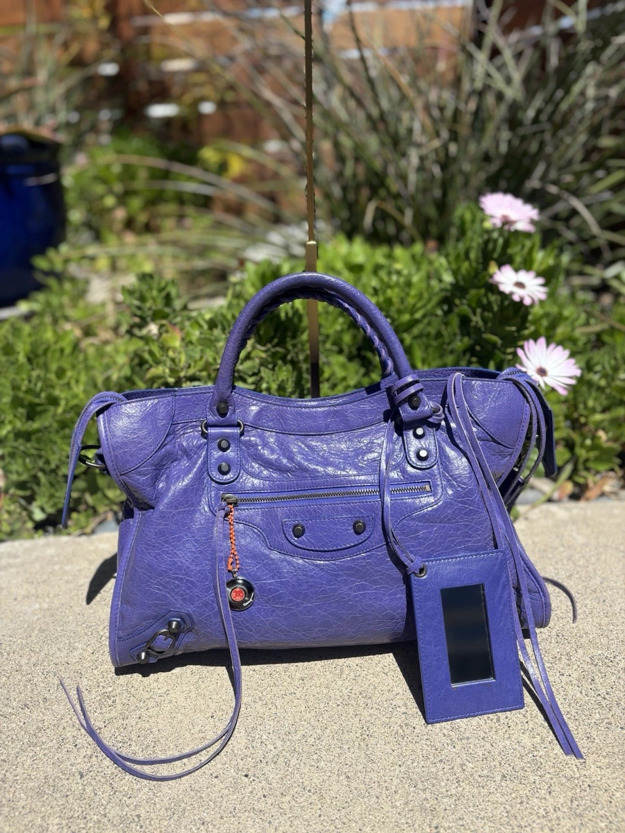 Balenciaga City Purple Bags & Handbags for Women for sale | eBay