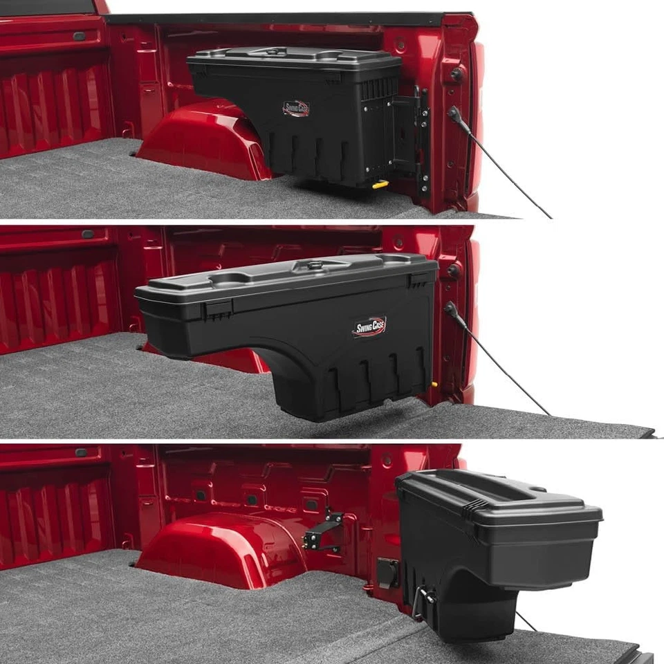 Undercover Swing Case Toolbox Fits 07-19 Silverado/Sra 2500/3500HD Drivers Side - Image 2 of 4