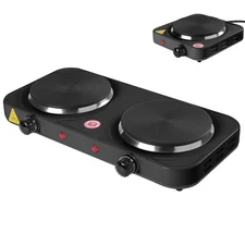 Portable Electric Burner 5 Level Temperature Setting Countertop Hot Plate Stove