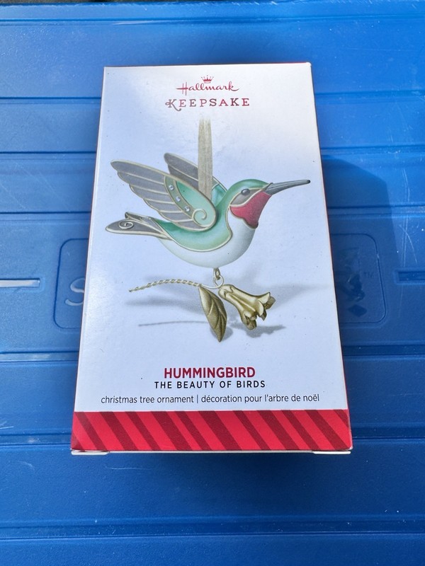 Hallmark Hummingbird Ornament 2014 the Beauty of Birds Series #10