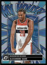 2024-25 Donruss Optic #9 Alexandre Sarr My House Holo