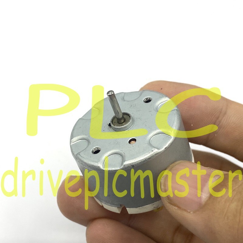 RF-RK-500TB-15360 DC 7.4V 9V 10V 12V Micro 32mm Round Dual Shaft Electric Motor