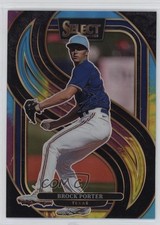 2025 Panini Select Premier Level Tie-Dye Prizm 12/25 Brock Porter #119 1ki7