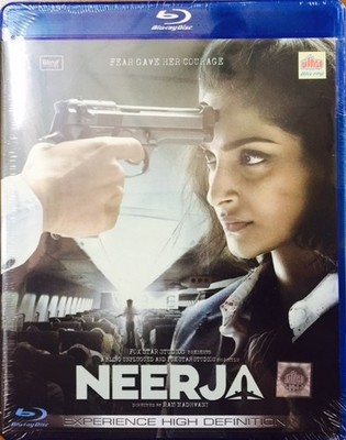 Neerja -Sonam Kapoor-  Fear Gave Her Courage Bluray New