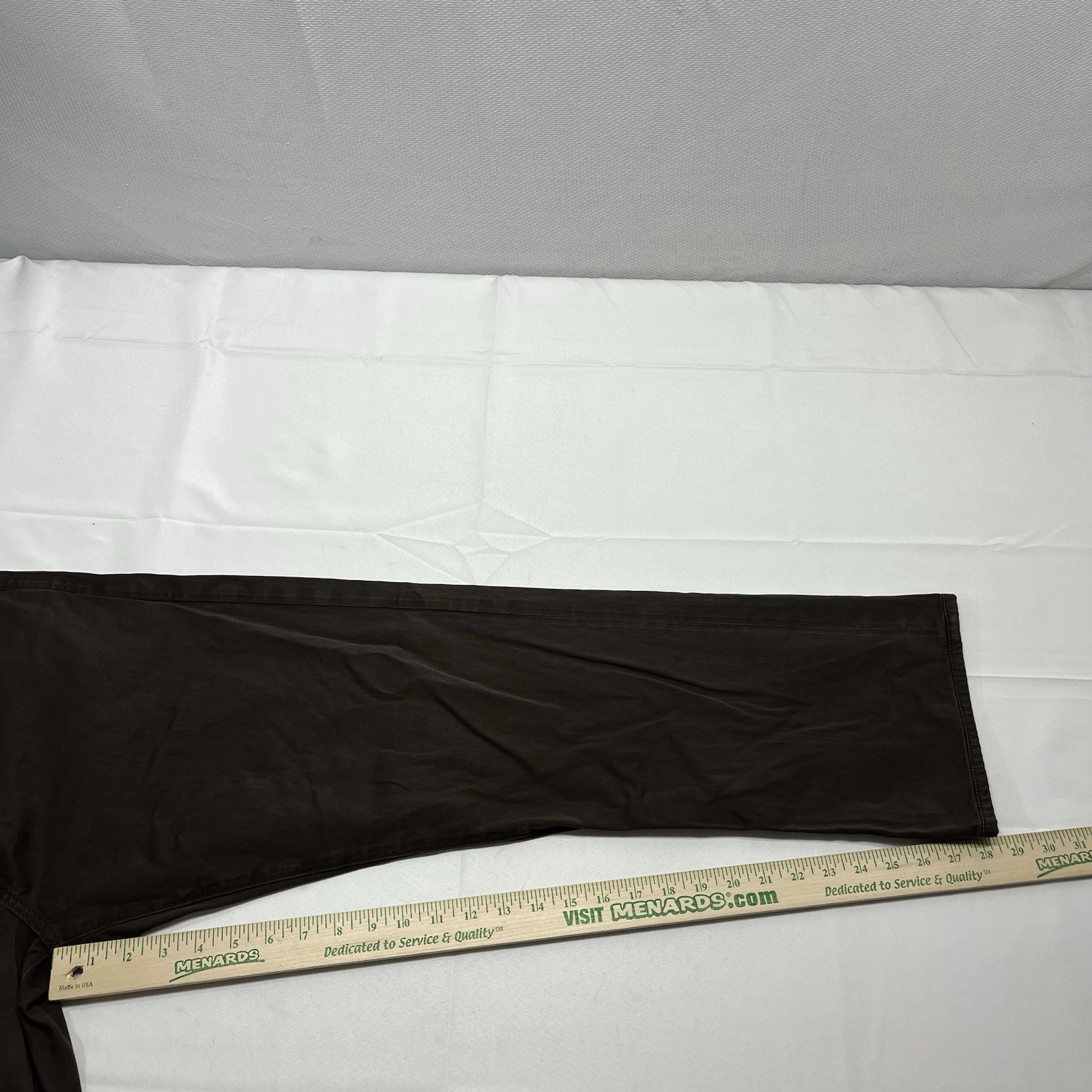 AG Adriano Goldschmeid Jeans Mens 34x34 (Fit 35x28.5) The Protege Brown Straight thumbnail 10