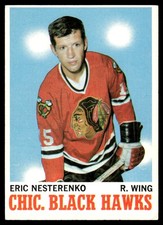 1970-71 O-Pee-Chee Eric Nesterenko Chicago Blackhawks #19
