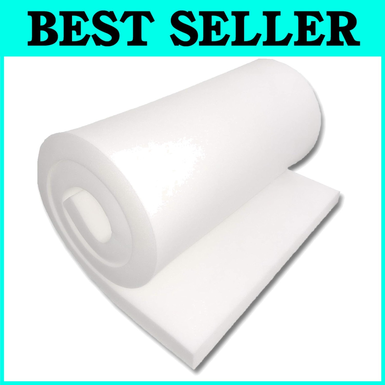 Quality Cushion Foam 2" Thick - Ideal for Upholstery