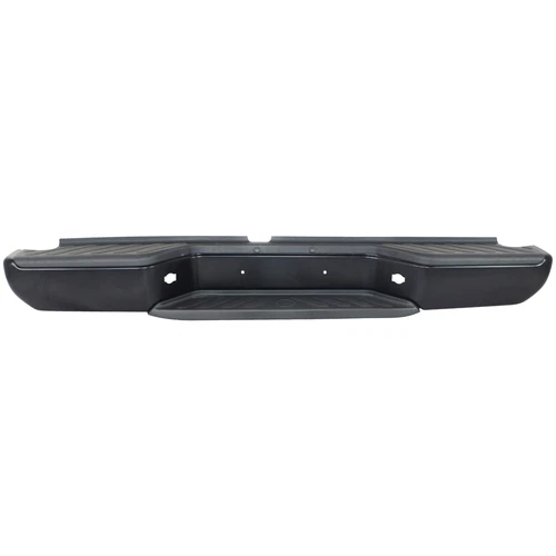 Black Steel Rear Step Bumper w/o Sensor Holes Fit For Nissan Frontier 2005-2021