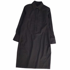 GUCCI Women's Wool Long Sleeve Dress Made in Italy Size 40 (equivalent to M)