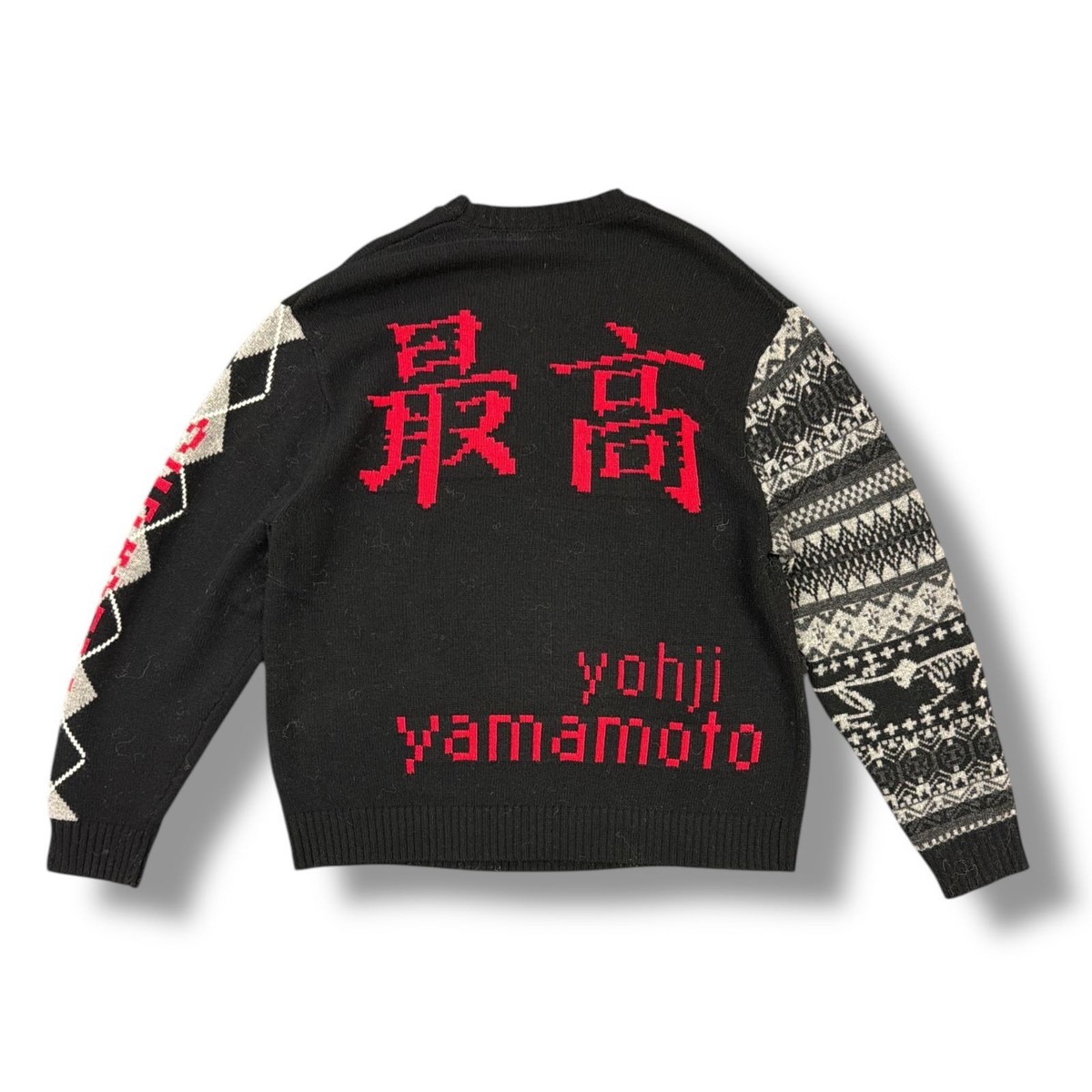トップス Olde steader YYAMAMOTO Supreme x Yohji Yamamoto x Tekken King Sweater Size L | eBay
